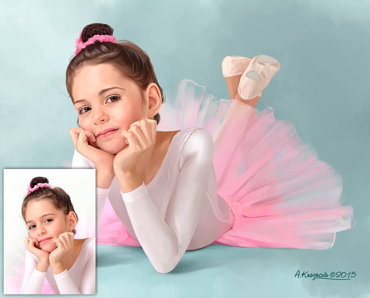 Портрет юной балерины в Перми